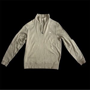 Burberry Men's Gray Zip-Up Sweater